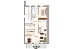Etagenwohnung Geestland - 3 Zimmer, 74 m&sup2;, 1.015&euro; | Angebot:26531172