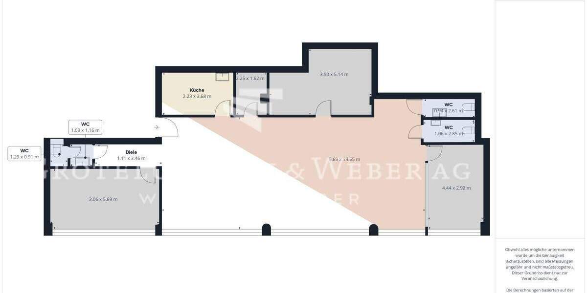MIETEN. | Flexible Gewerbeeinheit (ca. 165 m²) in der Bremerhavener Innenstadt zimmer