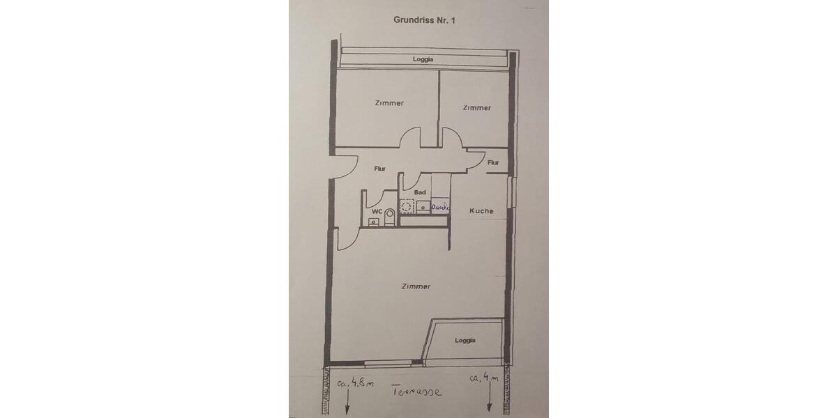 Etagenwohnung Bremerhaven Mitte - 3 Zimmer, 90 m&sup2;, 330.000&euro; | Angebot:24728798