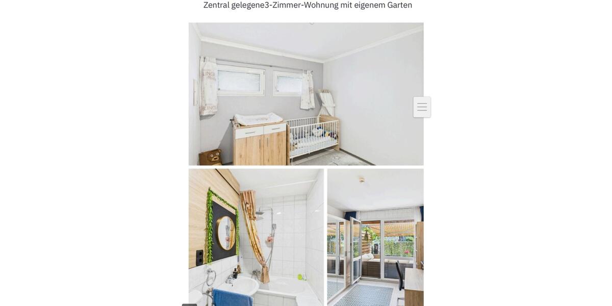 Erdgeschoßwohnung Loxstedt - 3 Zimmer, 66 m&sup2;, 120.000&euro; | Angebot:27197635