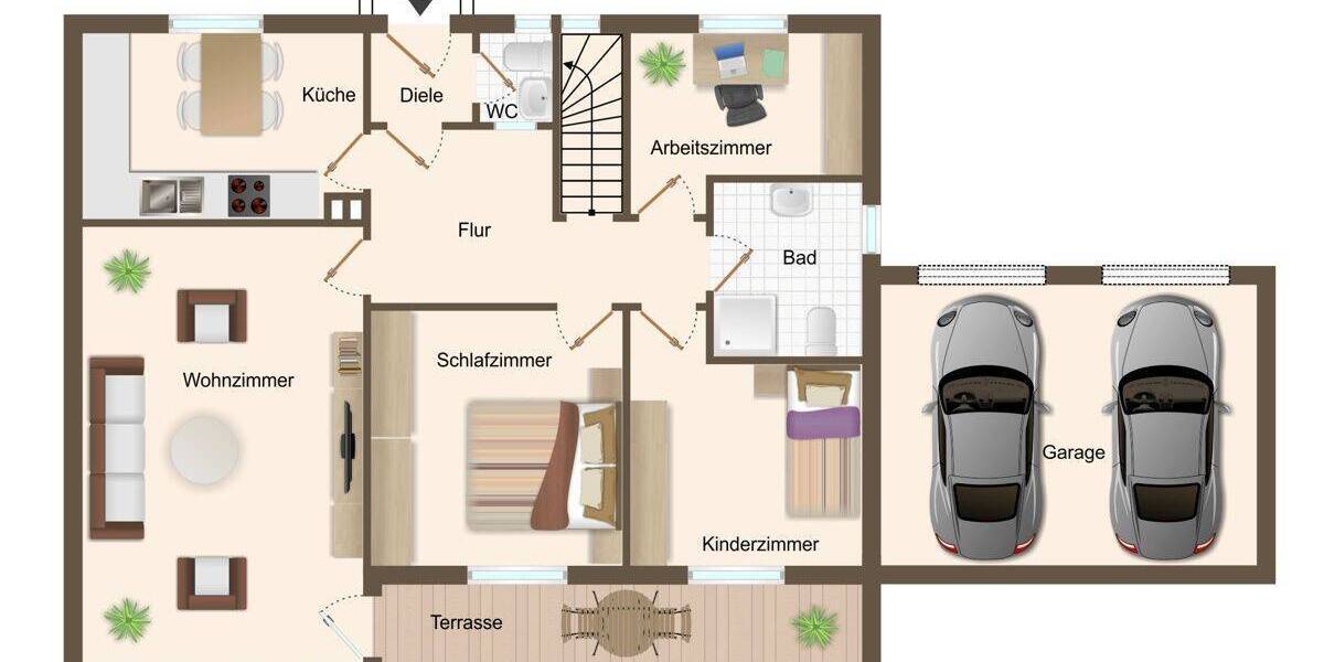 Einfamilienhaus Loxstedt Stinstedt - 4 Zimmer, 102 m&sup2;, 239.000&euro; | Angebot:26908742