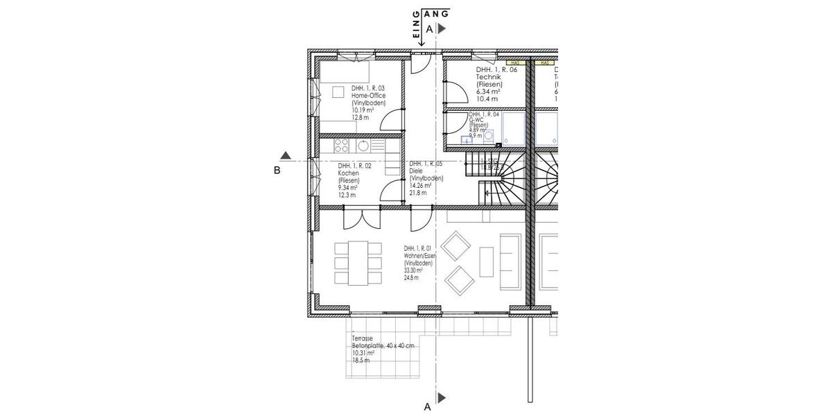 Doppelhaushälfte Geestland - 5 Zimmer, 140 m&sup2;, 1.500&euro; | Angebot:26586250