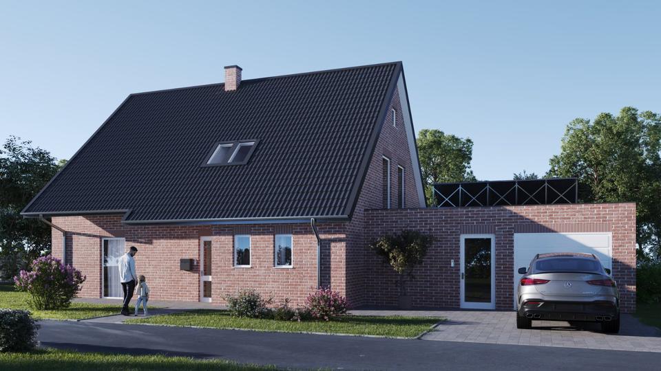 BAUGRUNDSTÜCK MIT GENEHMIGTEM EINFAMILIENHAUS 6 zimmer