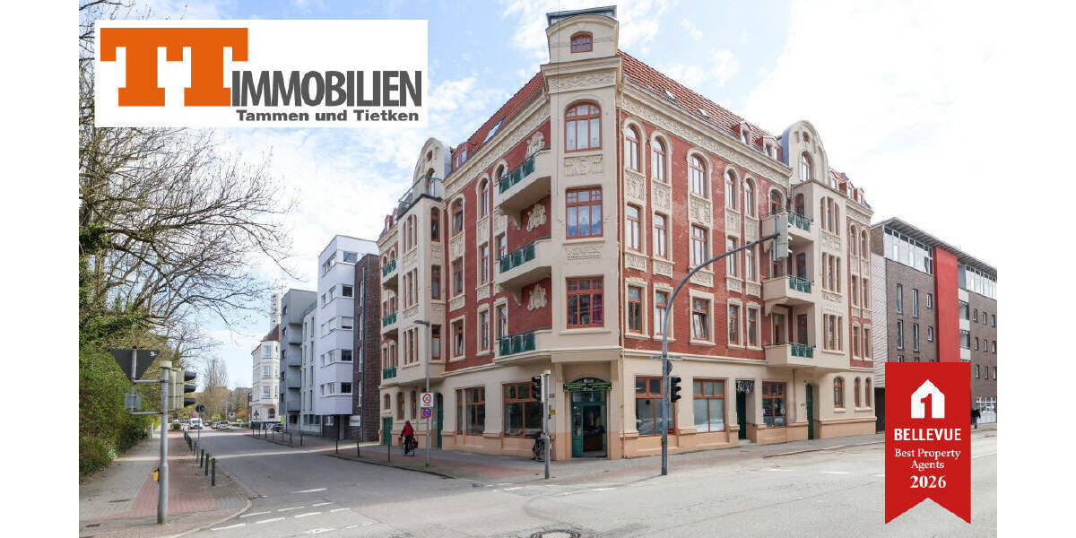 Etagenwohnung Wilhelmshaven-Heppens Heppens - 2 Zimmer, 53 m&sup2;, 95.000&euro; | Angebot:26378031