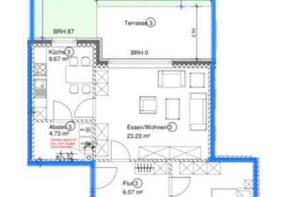 Wohnung Wilhelmshaven Altengroden - 2 Zimmer, 70 m&sup2;, 785&euro; | Angebot:25539313