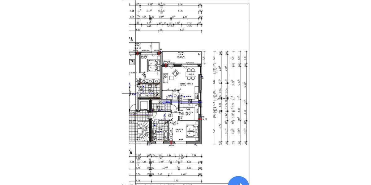 Etagenwohnung Wilhelmshaven Heppens - 3 Zimmer, 83 m&sup2;, 1.000&euro; | Angebot:25980785
